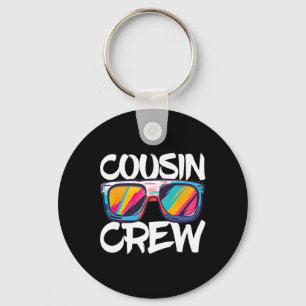 Kumsin Crew Vuxnas Kids Matching Cousin Crew Nyckelring