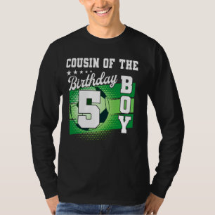 Kumsin för födelsedagspojken min femte födelsedag t shirt