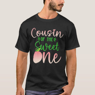 Kumsin från födelsedag en persika 1st Sommarfrukt T Shirt