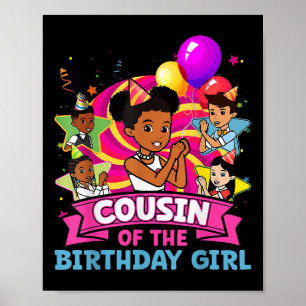 Kumsin i Birthday Girl Rosa Doll Family De Poster