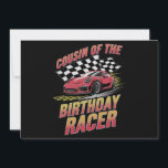 Kumsin i Birthday Racer Tävla Party Inbjudningar<br><div class="desc">Kumsin i Birthday Racer Tävla Party</div>