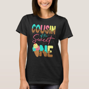 Kumsin i en sötad iskrämfamilj 1:a födelsedagen t shirt