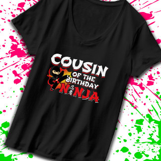 Kumsin i födelsedagen Ninja - Födelsedagsfesten T Shirt