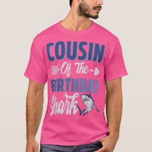 Kumsin i födelsedagsgubbshajen vid havets matchnin t shirt