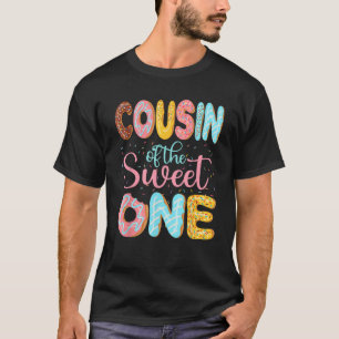 Kumsin i Sweet One Cuz Donuts-familjen Matching T Shirt