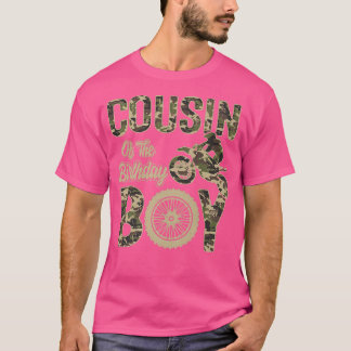 Kumsin till Birthday Boy Dirt Bike 4:e B day Par T Shirt