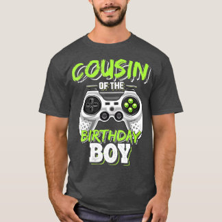 Kumsin till Birthday Boy Matching Video Game Bir T Shirt