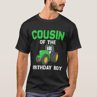 Kumsin till Birthday Boy Vintage Farm Tractor Pa T Shirt