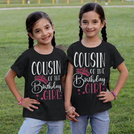 Kumsin till Birthday Girl Anpassningsbar Matching  T Shirt