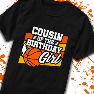 Kumsin till Birthday Girl Girls Basketball Birthda T Shirt
