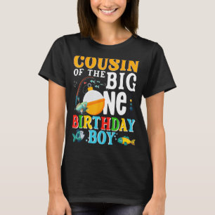 Kumsin till födelsedagspojken o Fish Ally en Birth T Shirt