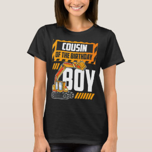 Kumsin till födelsedagspojkens byggfamilj Mat T Shirt
