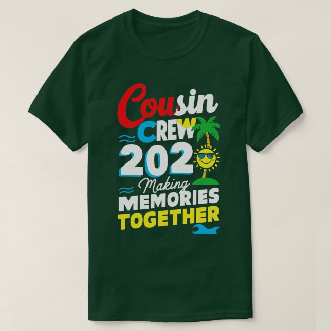 Kumsinbesättning 2024 Sommarbodsfamiljen Resa T Shirt (Design framsida)