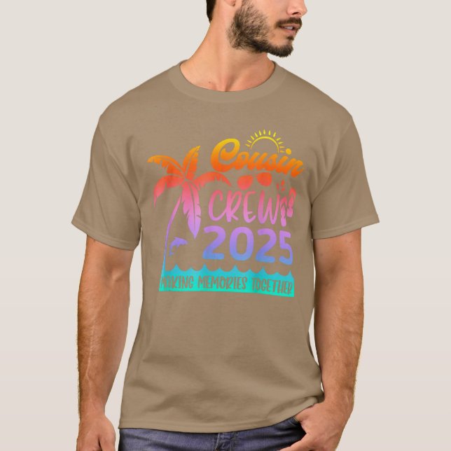 Kumsinbesättning 2025 Sommarbock Resa T Shirt (Framsida)