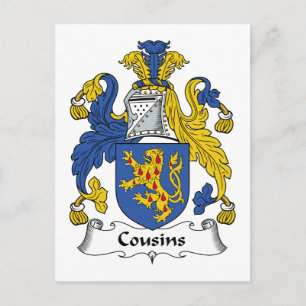 Kumsinfamiljen Crest Vykort