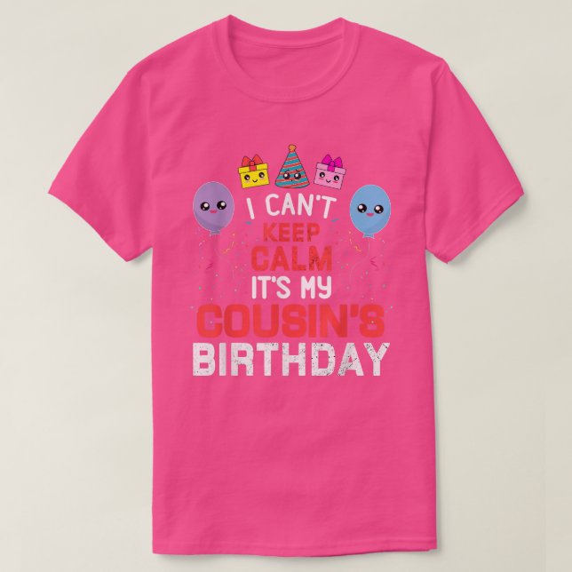 Kumsins födelsedag t shirt (Design framsida)