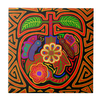 Kuna Indian Apple Kakelplatta