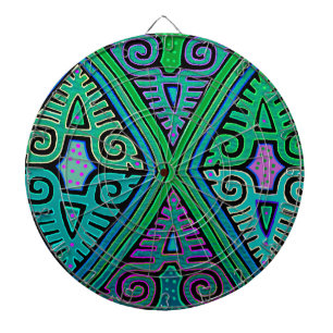 Kuna-indian diamant mola darttavla