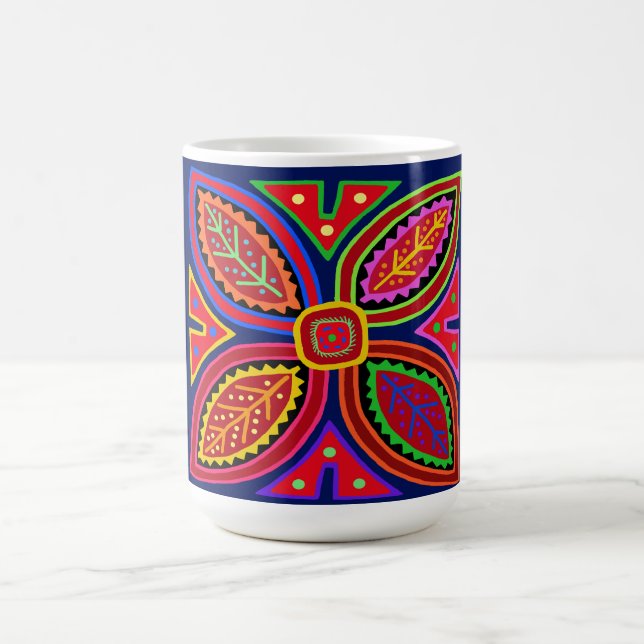Kuna Indian Floras Magisk Mugg (Center)