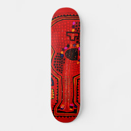 Kuna Indian Gitarr Skateboard