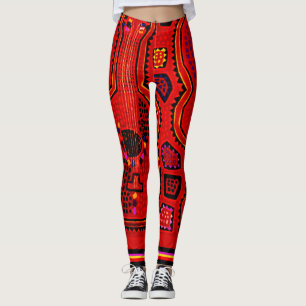 Kuna-indian gitarrleggings leggings
