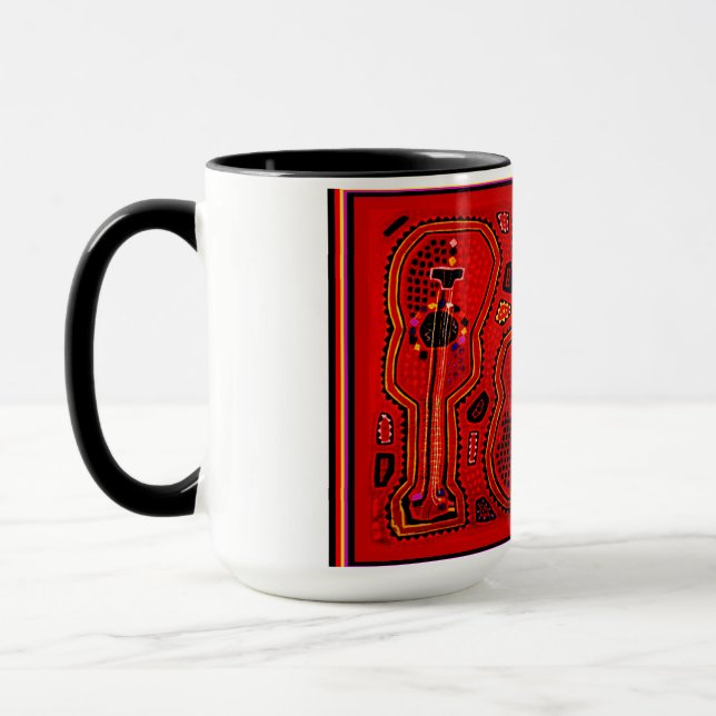 Kuna Indian Guitars Mugg (Vänster)