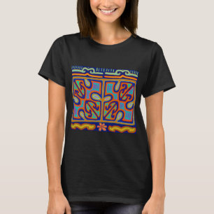 Kuna Indian Music Box - San Blas Mola T Shirt