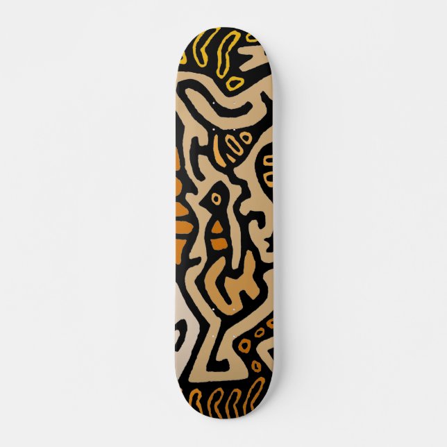 Kuna Indian Skateboard (Framsida)