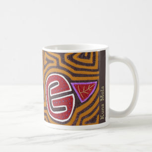 Kuna molaPomegranate Kaffemugg