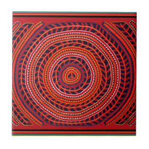 Kuna Tribal Universal Sol Kakelplatta