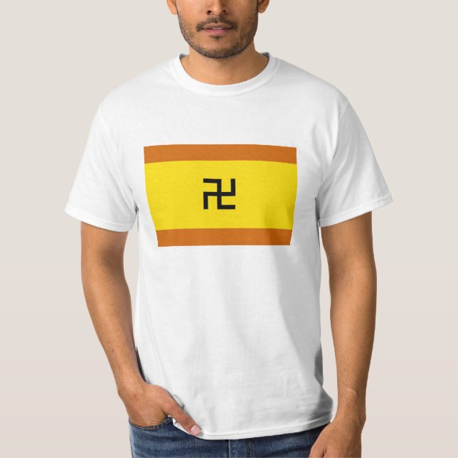 Kuna Yala etnisk flagga panama T Shirt (Framsida)