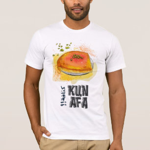 Kunafa Knafeh Arabiska svenets ك ن ا ب ف ة ن ا per T Shirt