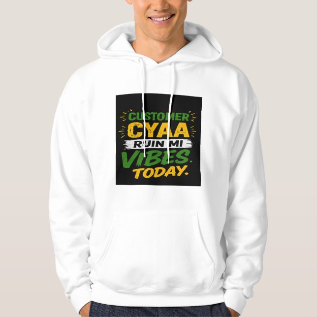 Kund Cyaa Ruin Mi Vibes Idag Hoodie (Framsida)