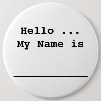 Kundaffärsnamn förser med märke märkrestift knapp