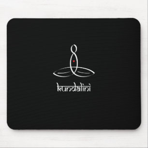 Kundalini - Sanskrit stil för vit Musmatta