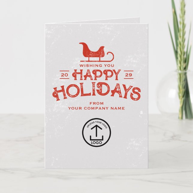 Kundanställda för visitkortskunder helgkort (Framsida)