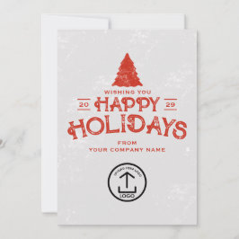 Kundanställda för visitkortskunder julkort