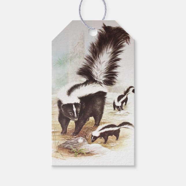 Kundar i Snö Presentetikett (Framsidan)