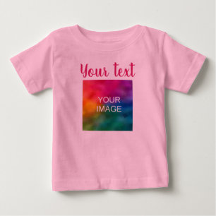 Kundbild typografi manus text rosa t shirt
