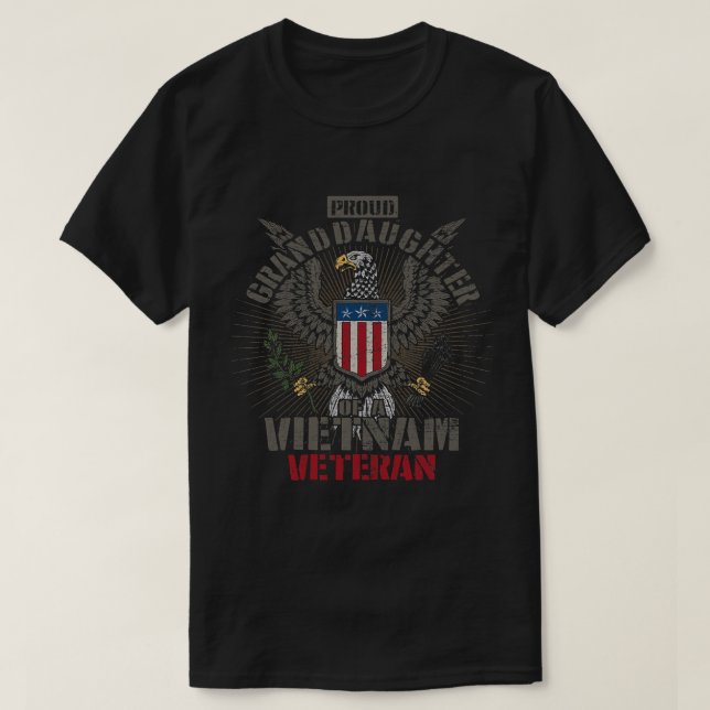 Kunddotter till Vietnam Veteran 335 T Shirt (Design framsida)