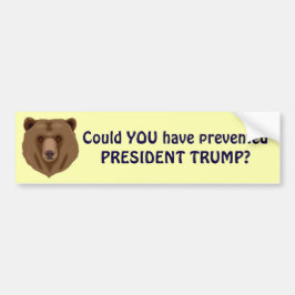 "Kunde du ha förhindrat presidenttrumf ", Bildekal