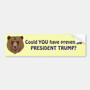 "Kunde du ha förhindrat presidenttrumf ", Bildekal