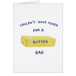 Kunde inte ha bett om smör pappa OBS kort
