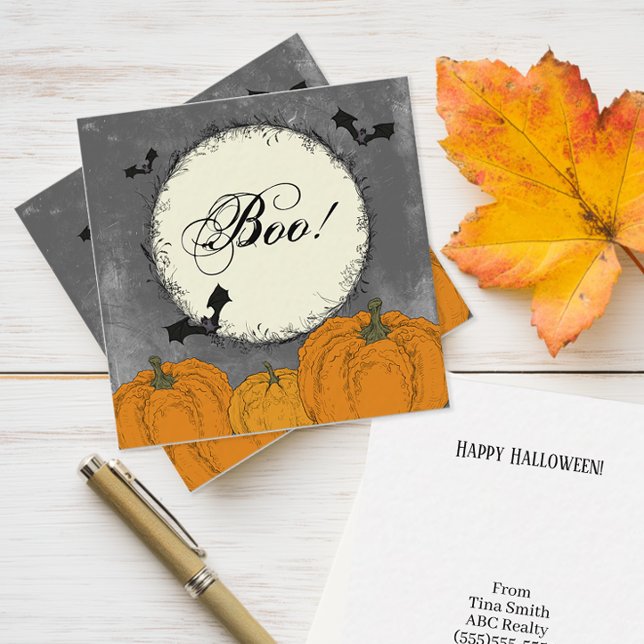 Kundens Halloween-popup efter Anteckningskort (Personalized Business Pop By Enclosure Cards)