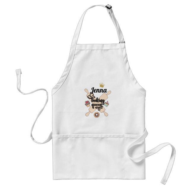 Kundenspezifisch Baking Queen Förkläde (Framsidan)