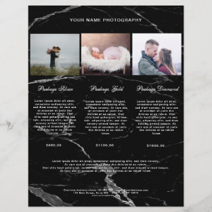 Kundenspezifisch Black Marble Foto Preisliste