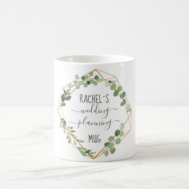 Kundenspezifisch Wedding-Planning-Mug Kaffemugg (Center)