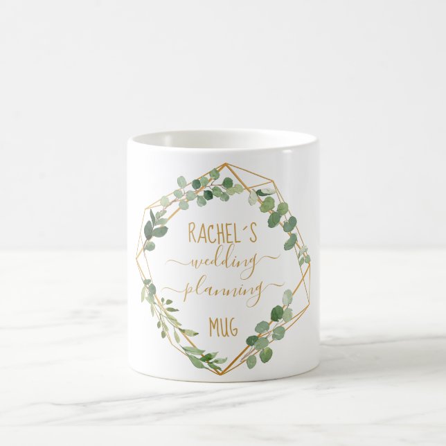 Kundenspezifisch Wedding-Planning-Mug Kaffemugg (Center)
