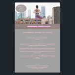 Kundenspezifischer Foto Flyer<br><div class="desc">Kundenspezifischer Foto-Flyer i Grau-Rosa. Gut geeignet für Yoga,  Fitness und andere Dienstleistungen. Editieren Sie ihr Produkt einfach in dem Sie ihr Foto hochladen und ihren Text eingeben. Sie können die Schriftart,  Farbe und die Position individuell durch "weitere Personalisierung" auswählen.</div>
