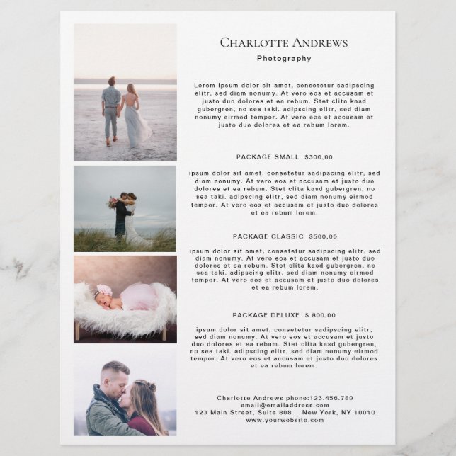 Kundenspezifischer Foto PreislyssFlyer (Framsida)